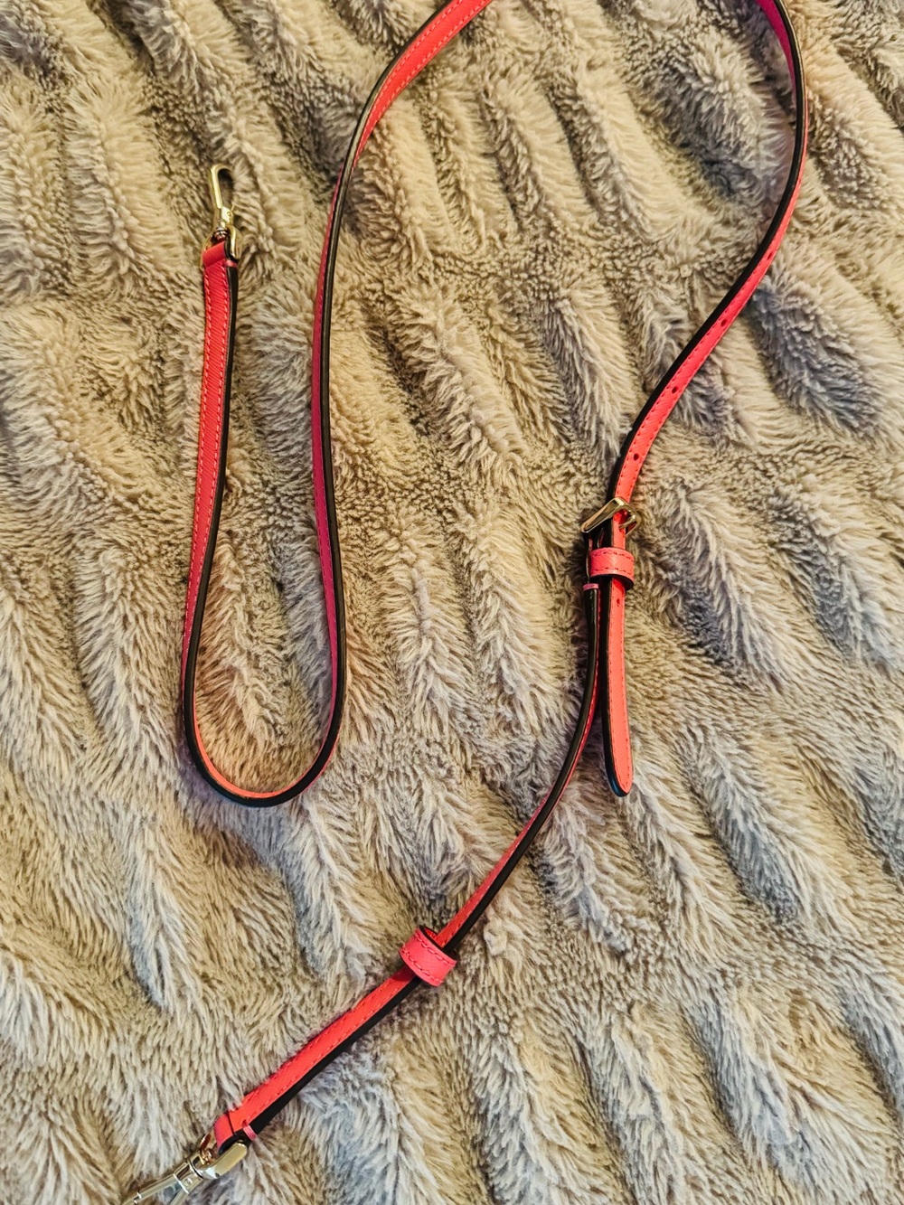 Kate Spade Pink Adjustable Leather Crossbody Strap